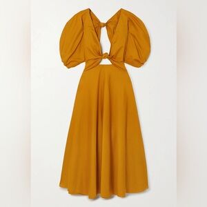 Mara Hoffman Mustard Yellow Dress